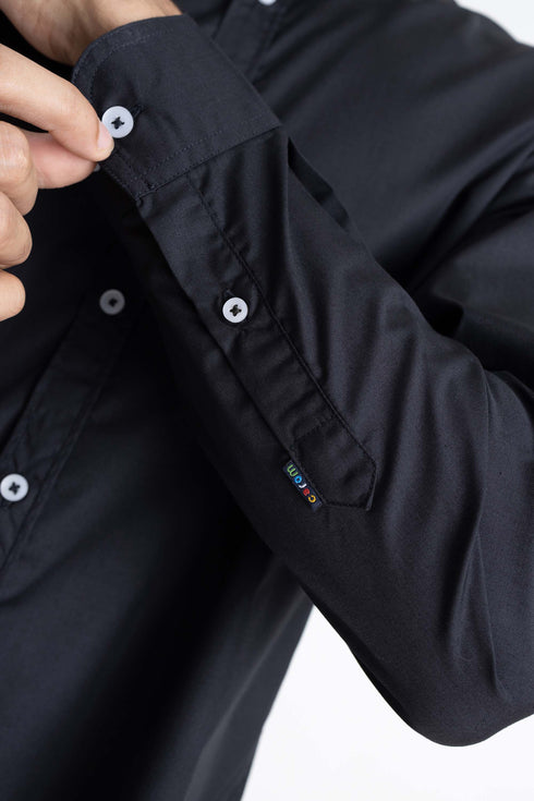 The Solid Black Shirt